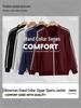 300g American Stand Collar Double Bar Hoodie - Trendy Youth Sportswear for Autumn/Winter