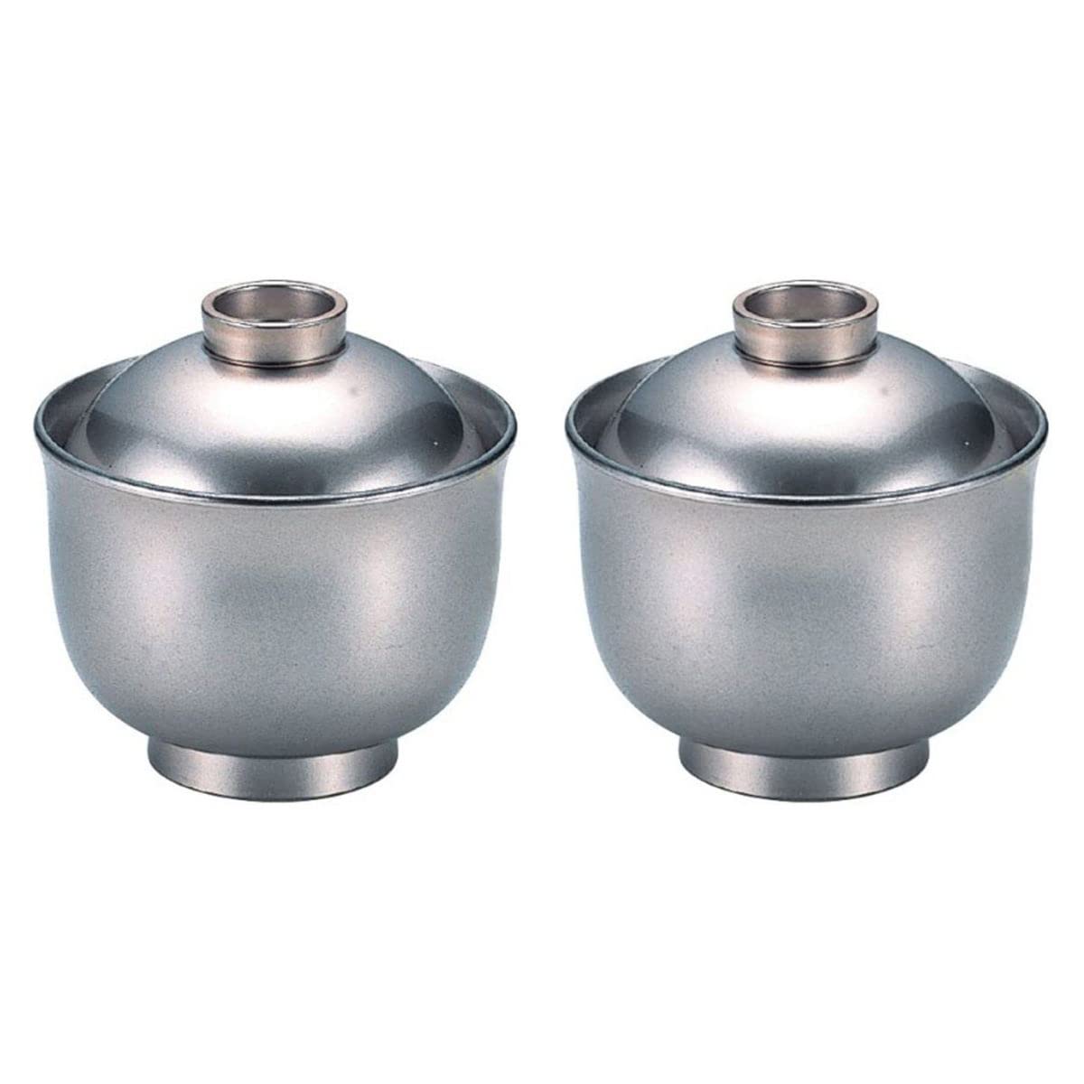 

J-Kitchens (Pair) 2-Piece Set of 3-Inch Lily-Shaped Bowls, Silver Translucent