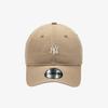 New Era Mlb Mini Logo Unstructured Ballcap Camel
