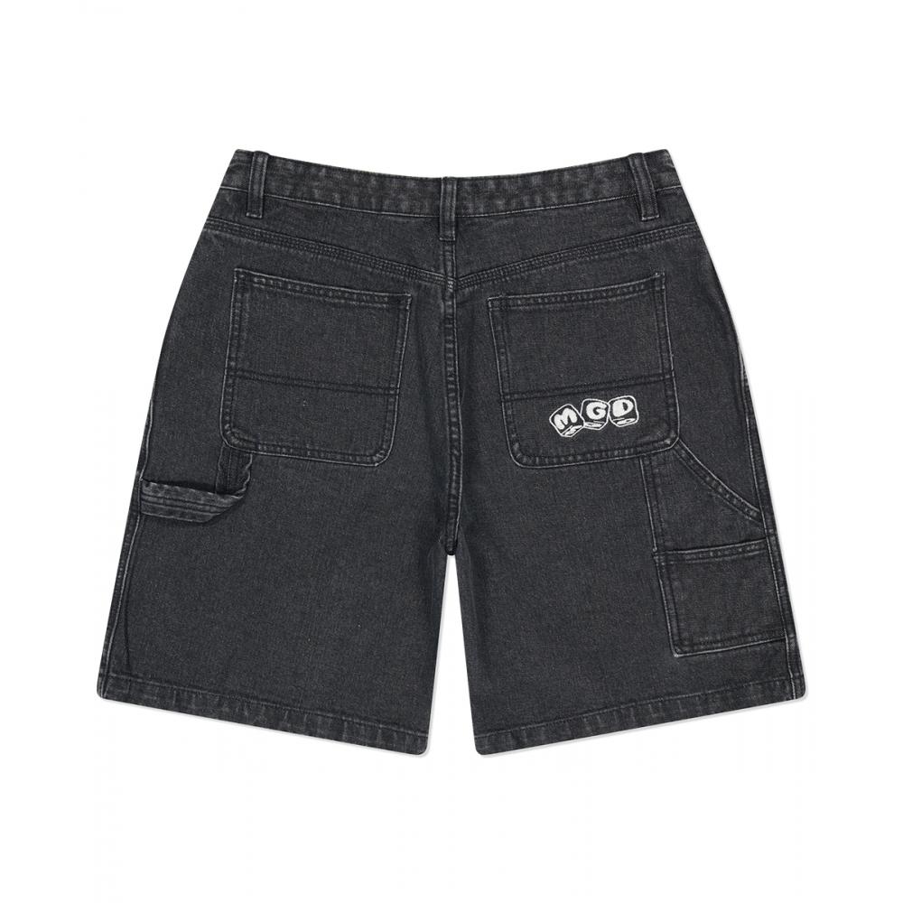 

MAHAGRID MGD CARPENTER DENIM SHORT BLACKMG2DMMD112A