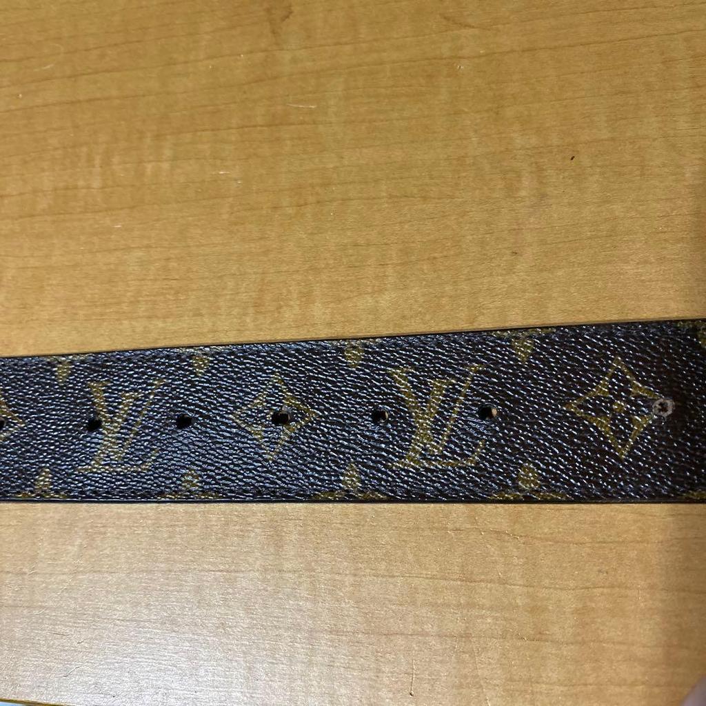 Used Louis Vuitton Monogram Belt - Reversible