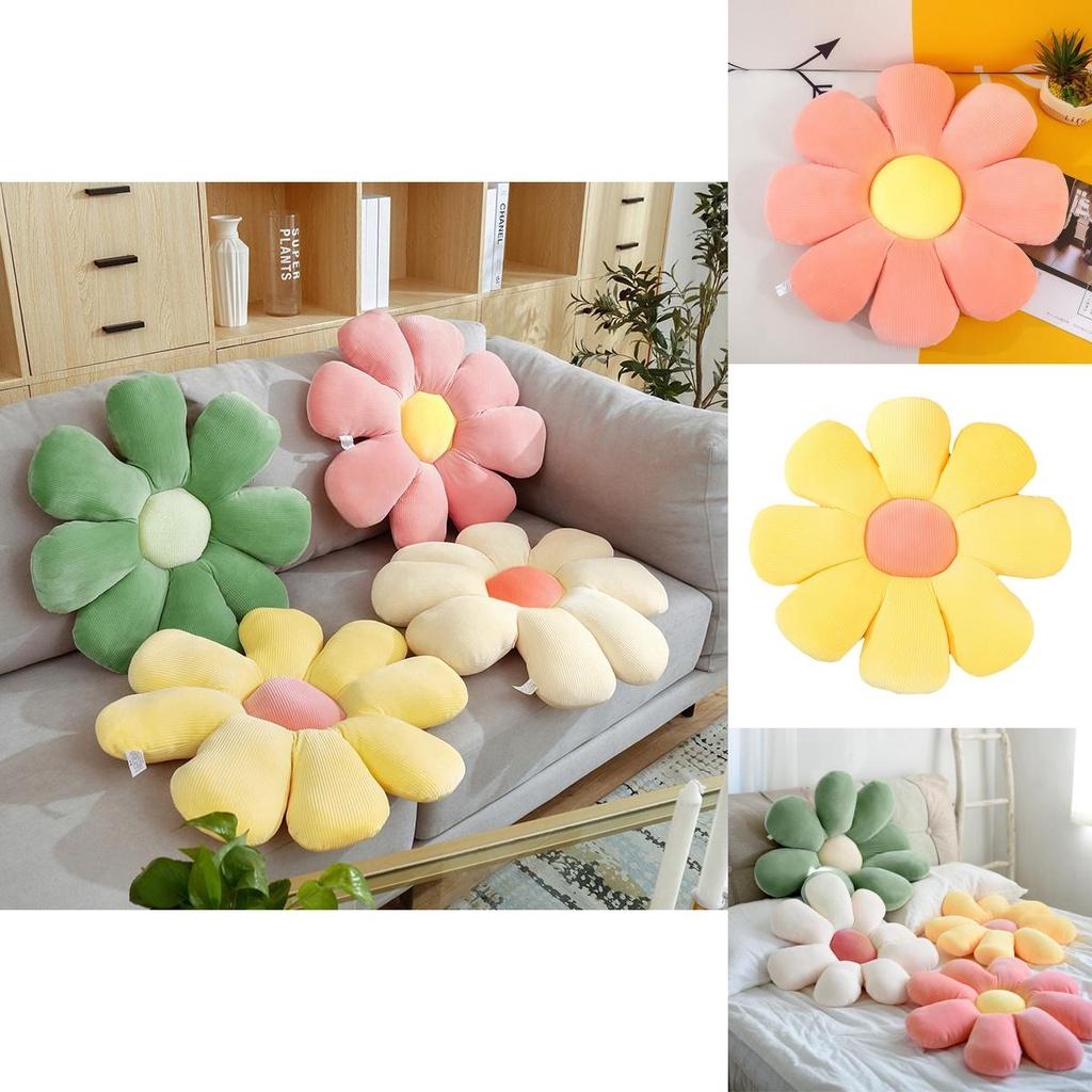 Adorable Daisy Flower Pillow Plush Cushion For Kids And Girls Comfort Gifts