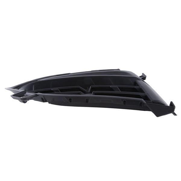 Front Left Black ABS Fog Light Grille Cover for Bao Bumper