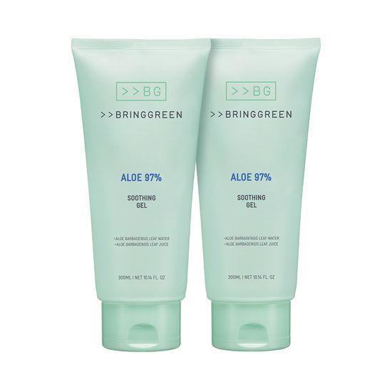 

BRING GREEN Aloe 97% Soothing Gel 300mL *2ea