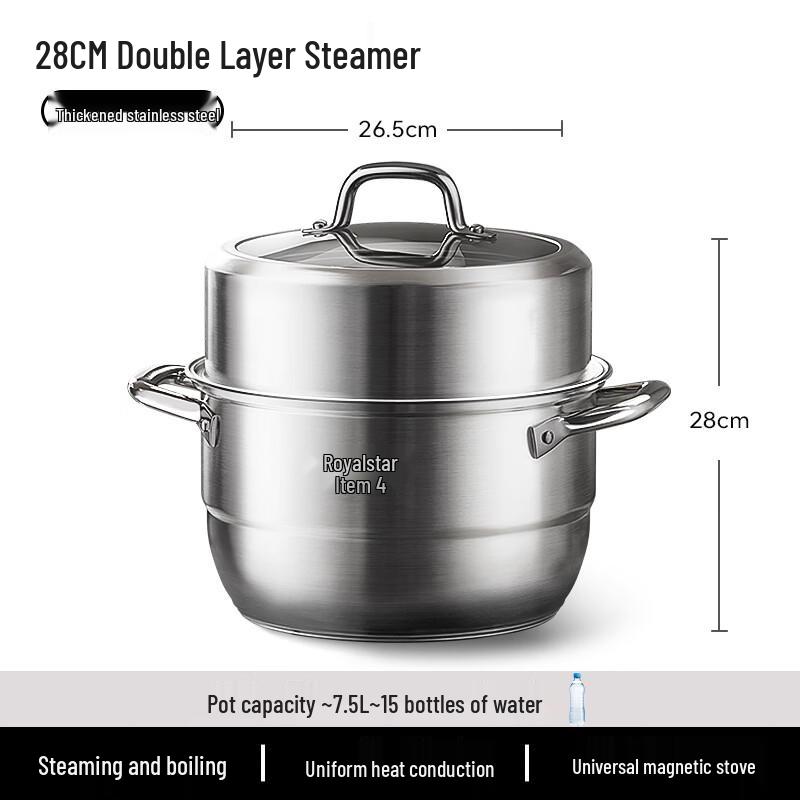 Многофункциональная пароварка Royalstar 430 из нержавеющей стали