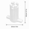 96mm 4-Prong Washing Machine Filter Cap Wrench T-Handle Ribbed Grip Spanner Deep Recess Drain Pump Filter Laundry Repair Tool