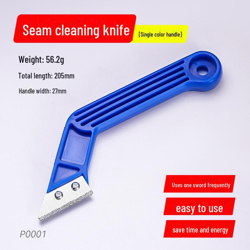 

Сверхпрочный нож для очистки швов плитки и масла со сменным лезвием