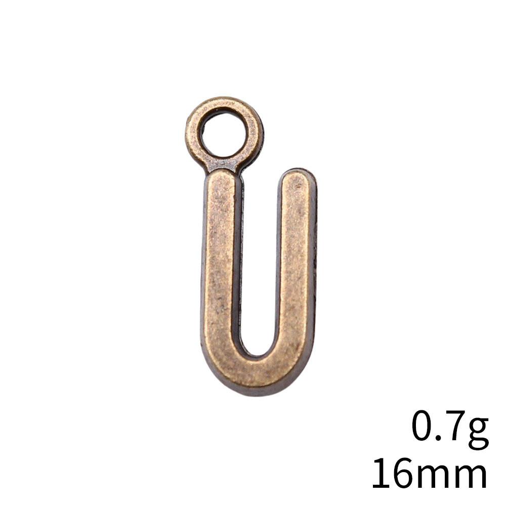Valentine's Day Charms For Jewelry Alphabet Tag Letters Charms Pendant Cheap Things Woman Pendant