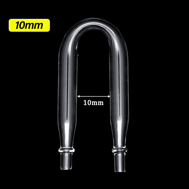 Aquarium U Shaped Air Pipe Connector Fish Tank Co2 Refiner Glass Tube Co2 Oxygen Tube For Co2 Diffuser Air Pump Accessories