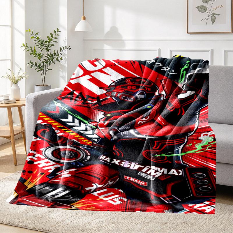 Apex Legends Pattern Blanket for Home Decoration, Bed, Sofa, Car Travel, Camping, Suitable for All Seasons, Birthday Christmas Gift