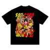 Goku All Forms Evolution Epic Compilation Dragon Ball Z TShirt Graphic Tee Crew Neck Cotton Casual Streetwear Fashion Tops