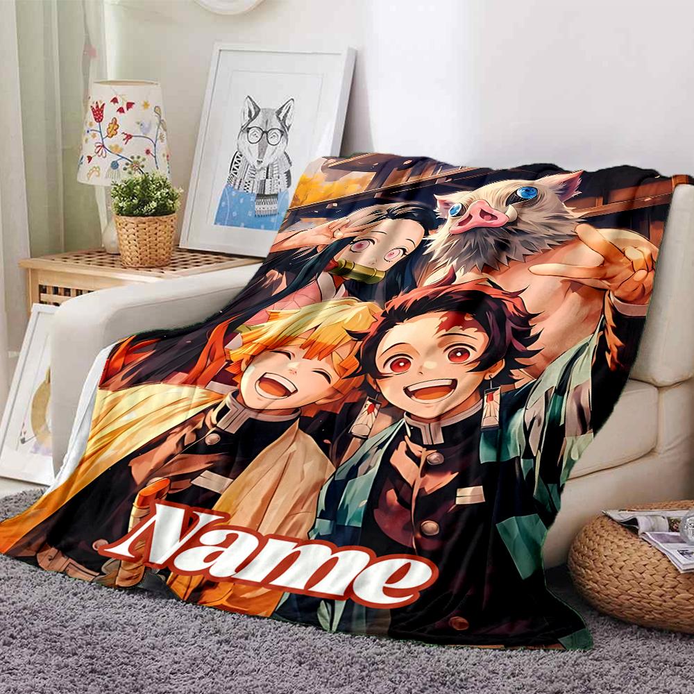 Custom Name Unicorn Fantasy Adventure blanket for Couch & Bed, Plush Cozy Fuzzy Blanket Super Soft & Warm Blankets for Fall and Winter. 0908209