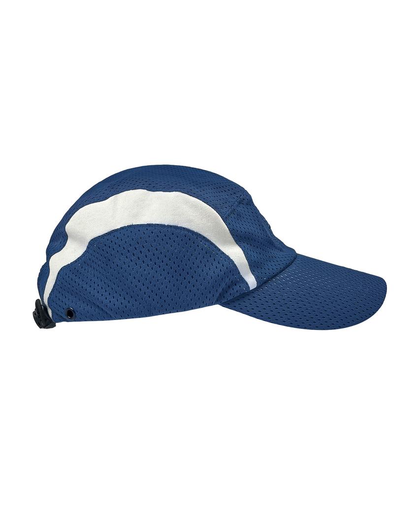 Nyuteib Track Mesh Oversized Camp Cap - Turbo Blue