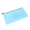 With Label Bank Deposit Bag With Zipper Money Pouch Waterproof Cosmetic Pouch  Cosmetics