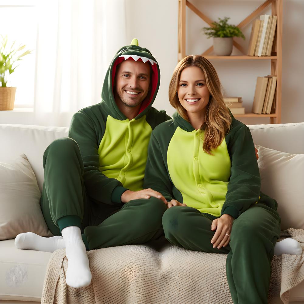 Piżama Onesie Kigurumi Kostium Przebranie Dinozaur S: 145-155Cm