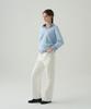 Deuloupisumeon Softy Cashmere Wool Blended V-Neck Knit [Ivory]