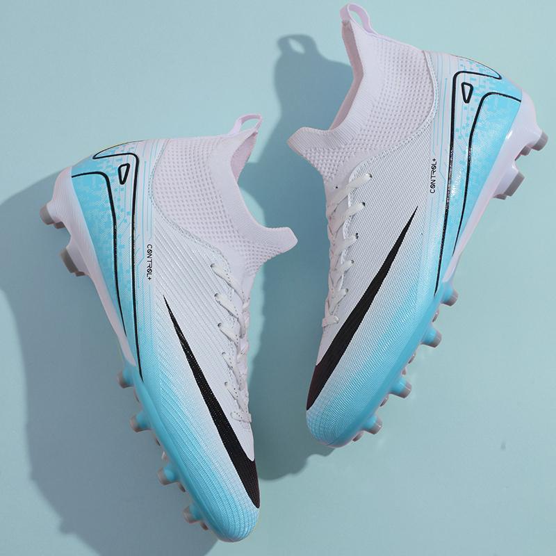 Football Shoes Society Professional Field AG/FG Studded Casual Soccer Sport Shoes Sport Wear Cleats Sneaker Non Football Boots for Slip'