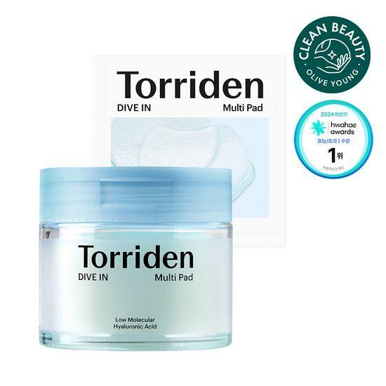 Toriden Dive-in/Balanced Pad Giveaway: Choose 1 of 2 (+10 sheets) (Hydration/Soothing)