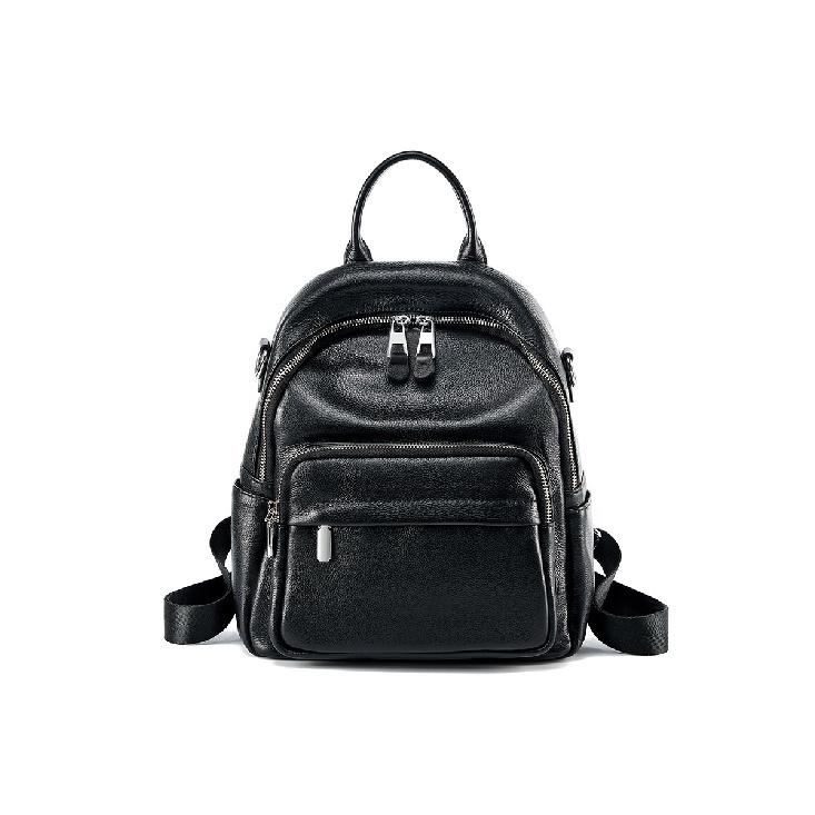 Large Capacity Commuter Women's Bag 2025 New Versatile Backpack Top Layer Cowhide Soft Leather Travel Backpack Genuine Leather Women's Bag