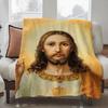 J-Jesus C-Christianity P-Priest Blanket Design Lightweight  For Dorms, Naps, Living Room, Office,Sofa,All-Season