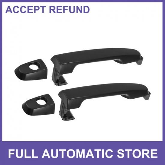 Front Left and Right TWO Exterior Door Handle  for Pontiac Vibe Black