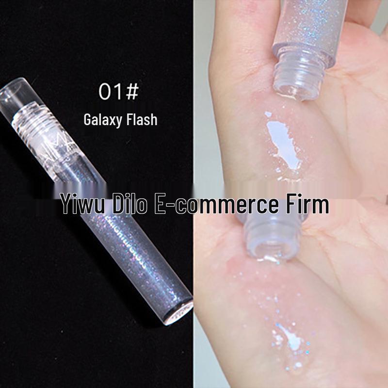 

Daimanpu Мерцающий Перламутровый Блеск для Губ - Увлажняющий, Придающий Объем, Прозрачный Водянистый Финиш