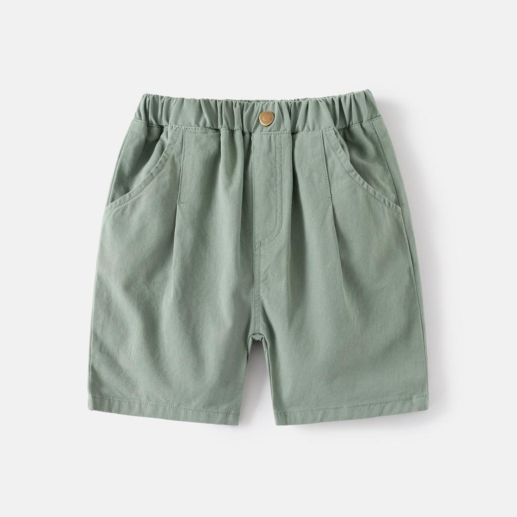 Boys Summer Shorts Lightweight Casual Knee Length Bermuda Pants Comfortable Mid Length Bottoms for Toddler and Kids