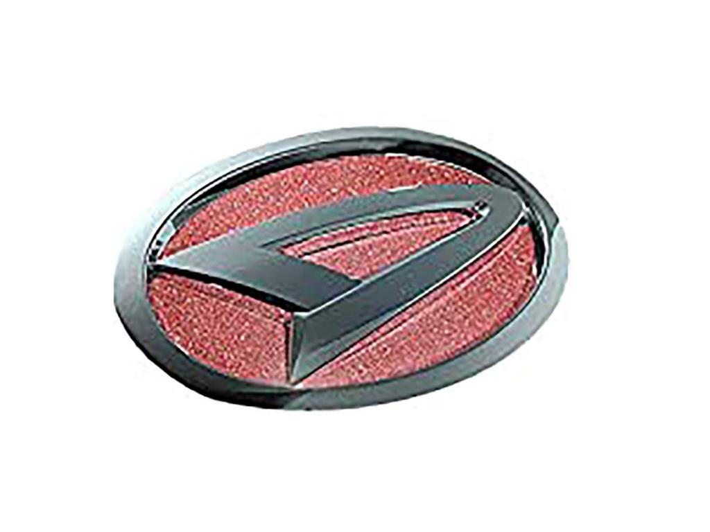 Fortune JDM Shining Deco Premium Emblem Shining for Daihatsu Plate, Pink, JEP-D06PI