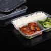 Disposable Divided Plastic Lunch Boxes (150 Sets)