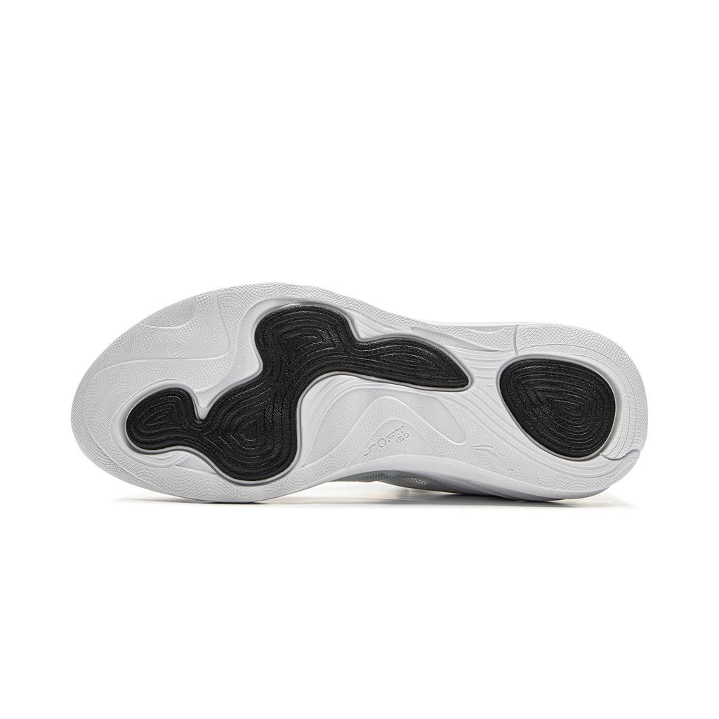 Li Ning Soft Go 2 V4 Cushioning Abrasion Resistant Coverage Lightweight Low top Casual Shoes Men's Standard White AGLV091-1