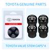 Car Wheel Stem Air Valve Cap Tire Dust Cover for Toyota Corolla Yaris Gazoo Racing Chr Auris Rav4 Prius Prado Crown