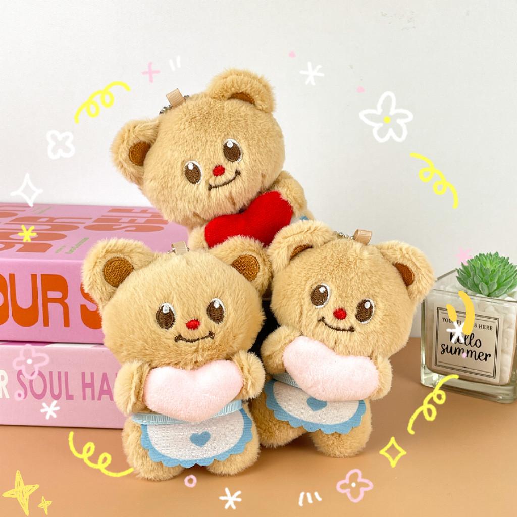 Plushie Bear Butter Keychain With Soft Pp Cotton For Valentines Day Gift