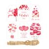 60 Pieces Valentine's Day Gift Gift Props, Pendants, Gift Tags, Heart-shaped Ornaments, Party Supplies
