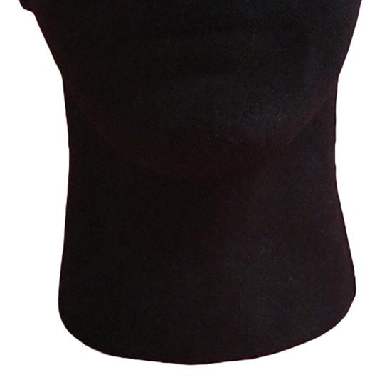 Kafa Model Sağlam Kalıp Köpük Kadife Siyah Manken Model Kafası Ev İçin