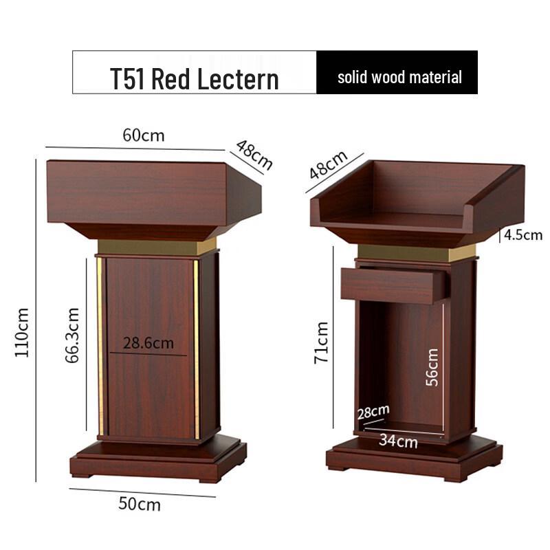 Jundingying T-51 Solid Wood Podium