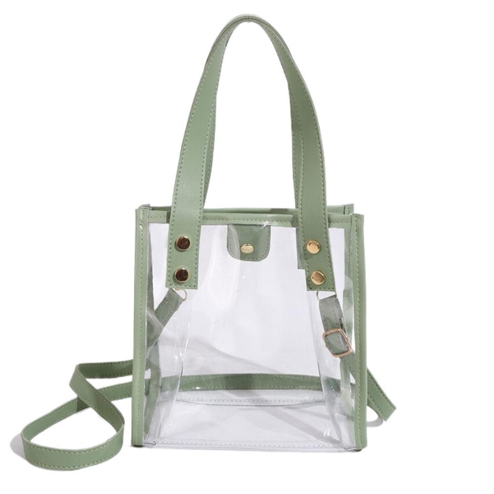 Storage Bag Women Handbag Summer Crossbody Bag PVC Transparent Bag The Water-Sprinkling Festival