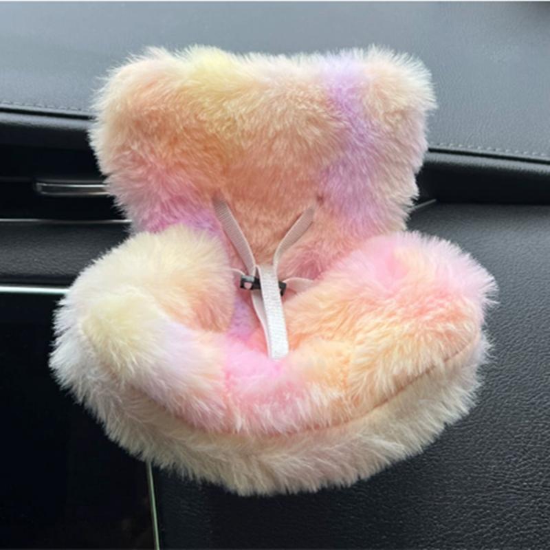 15-17cm Car Doll Seat For Labubu Doll Safety Seat Cute Doll Air Outlet Aromatherapy Decoration Car Interior Decoration