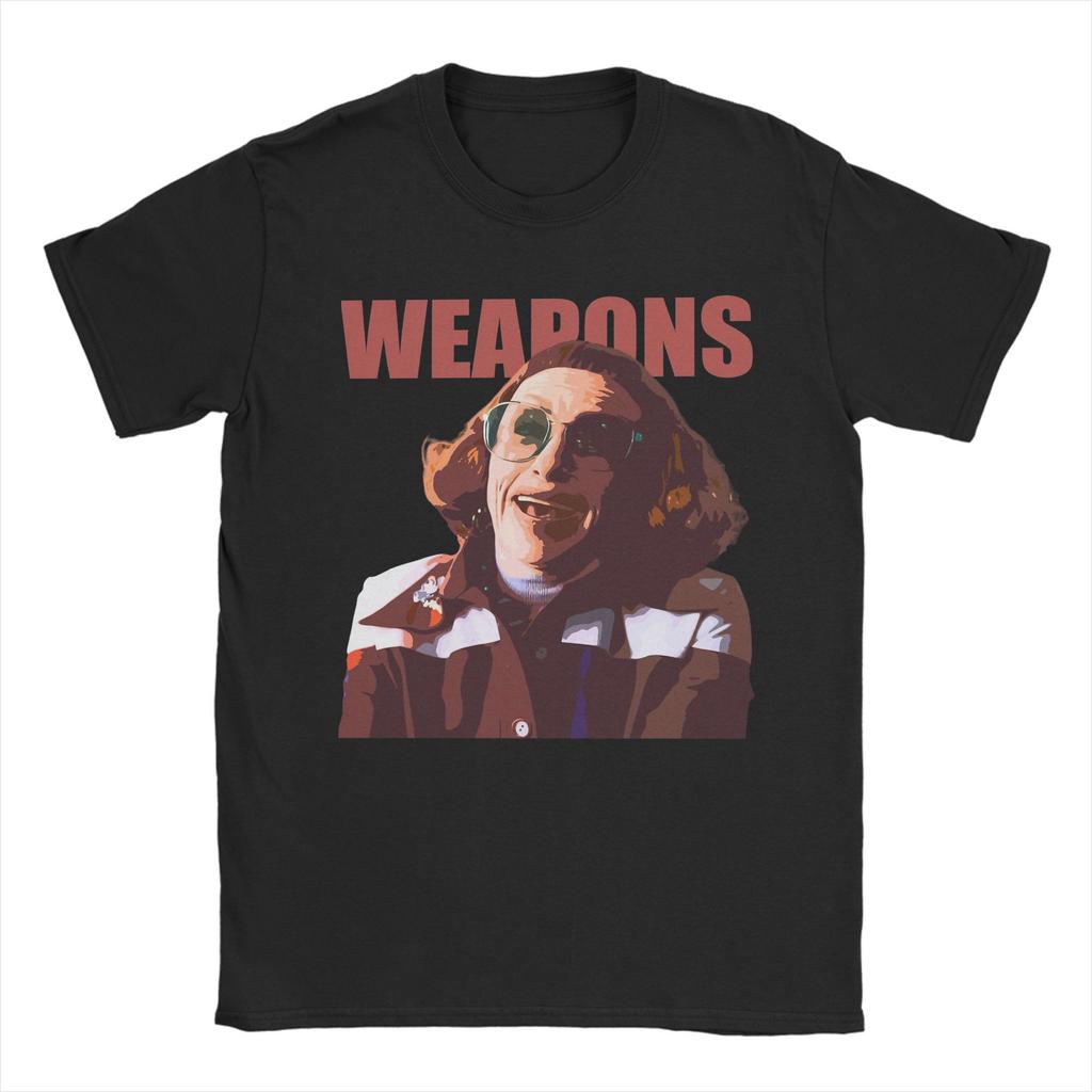 Men Weapons Horror Movie Aunt Gladys T Shirts 100% Cotton Tops Novelty Short Sleeve Crew Neck Tee Shirt Gift Idea T-Shirts