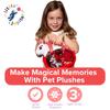 Little Jupiter Plush Toy Pet Set with Wallet - Unicorn Gifts Unicorn Stuffed Animals for Girls - Unicorn Plush Toys for Girls - Unicorn Stuffed