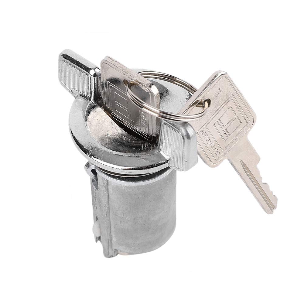 

1980 c10 Key Ignition - Auto Ignition Cylinder Lock Switch with 2 Keys Set LC1426 Fits for C10 C20 C30