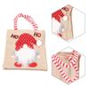 Children's Tote Bag Christmas Decoration Supplies Rudolph Burlap Bag