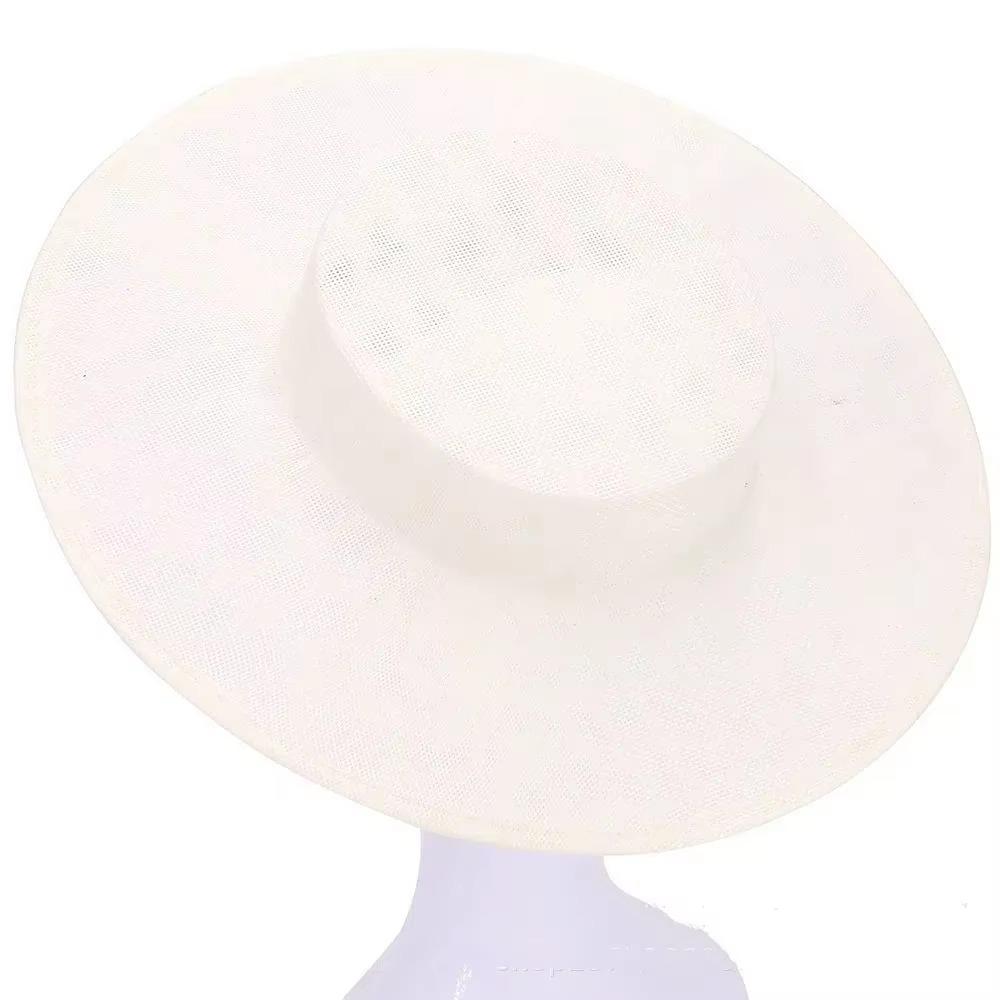Fascinator Base Monocolore alla Moda Copricapo 33 CM Cappello Fascinator Vintage Cappello Formale Molti Colori Cappello Derby Ragazza