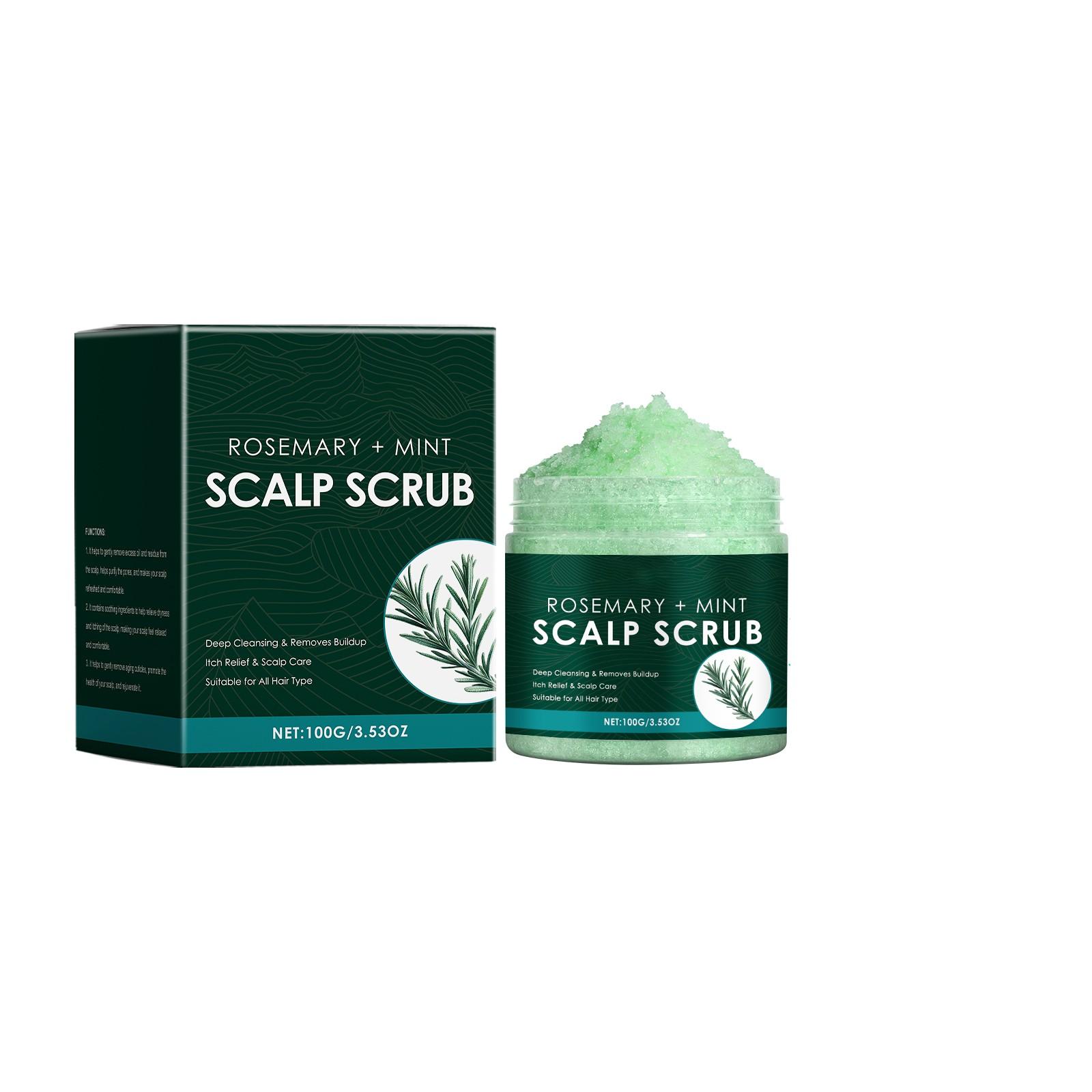 

Скраб для кожи головы Мягкое отшелушивание Морское очищающее средство Контроль жирности Против перхоти Освежающий уход