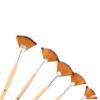5pcs Nylon Hair Artist Fan Paint Brushes Painting Tool Fan Shaped Painting Pens  School