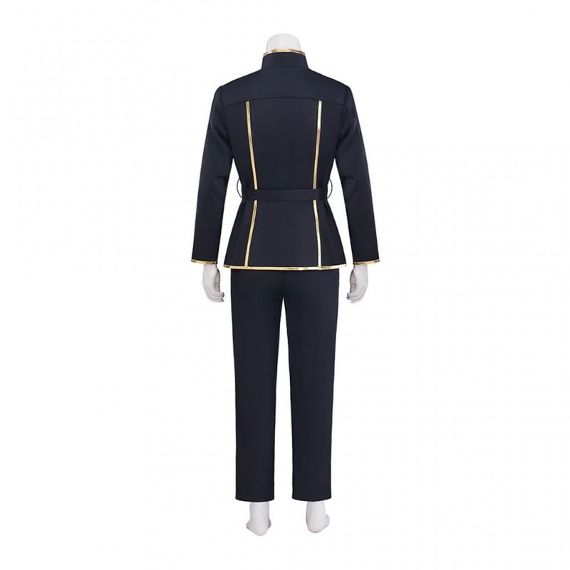 Code Geass Lelouch Costume Cosplay Uniforme Anime Fête d'Halloween