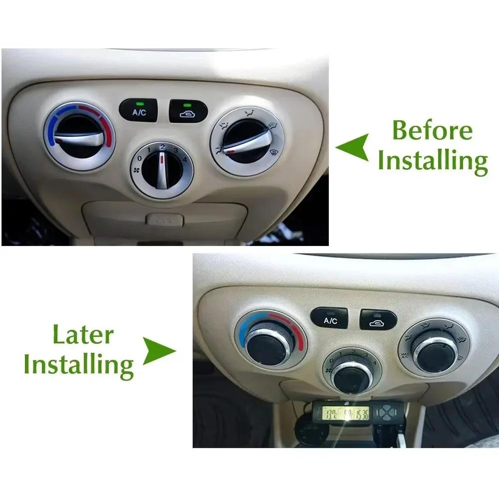 3P Suitable for Toyota Vios Vitz Vela 2006-2011 AIR PARDYNOB Tacoma Manual Air Conditioning Knob Switch Automotive Accessories
