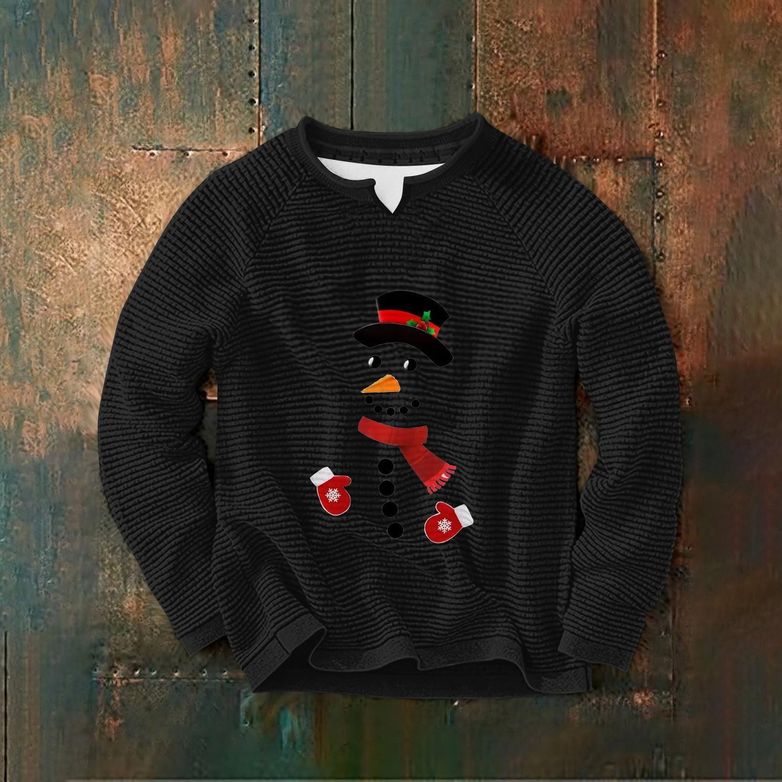 Мужская толстовка с капюшоном свободного кроя с принтом кукурузного зерна и круглым вырезом XL чёрный 2258₽