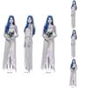 Alluring Ladies Halloween Horror Costume Inspired By Zombie Corpse Bride For Various Occasions