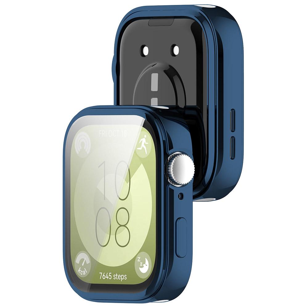 Silicone Watch Strap + Case For Huawei Watch Fit 3 Strap Replacement Band Huawei Watch Fit3 Strap With Case Screen Protector