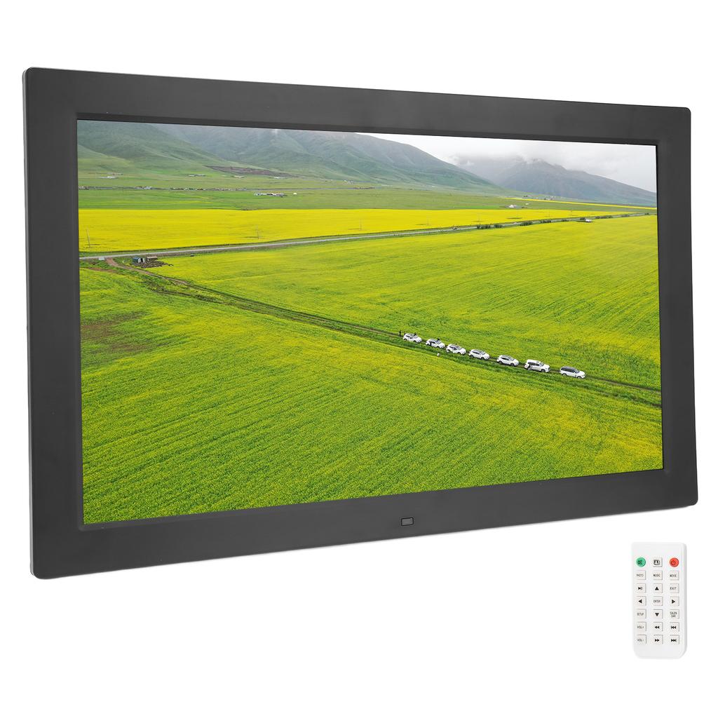 18.5 Inch Digital Photo Frame 1366x768 Resolution Electronic Wall Mountable Smart Picture Frame